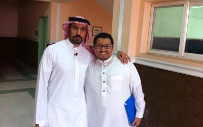 مع أحمد الشقيري في تصوير برنامج خواطر